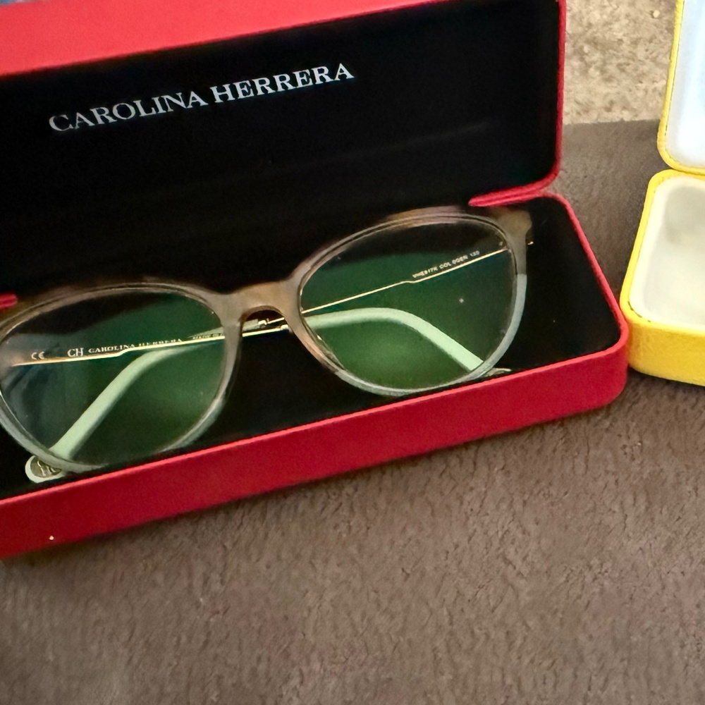 Carolina Herrera and Trina Turk eyeglasses